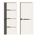 GO-A028 Good Quality White Spray Paint Veneer Door Bedroom Wooden Doors